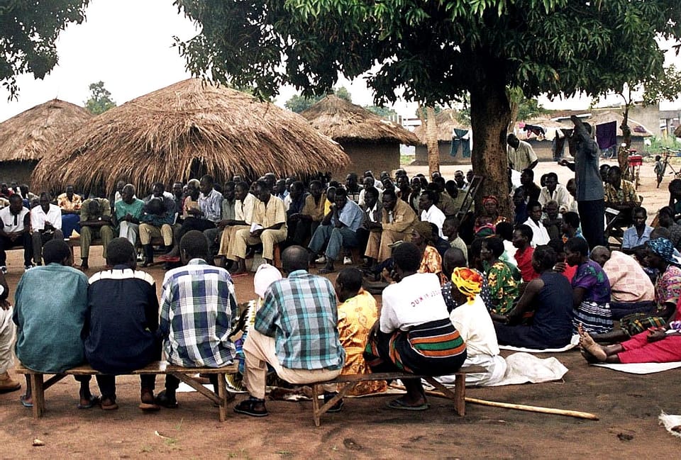 An example of Village Consensus Meeting